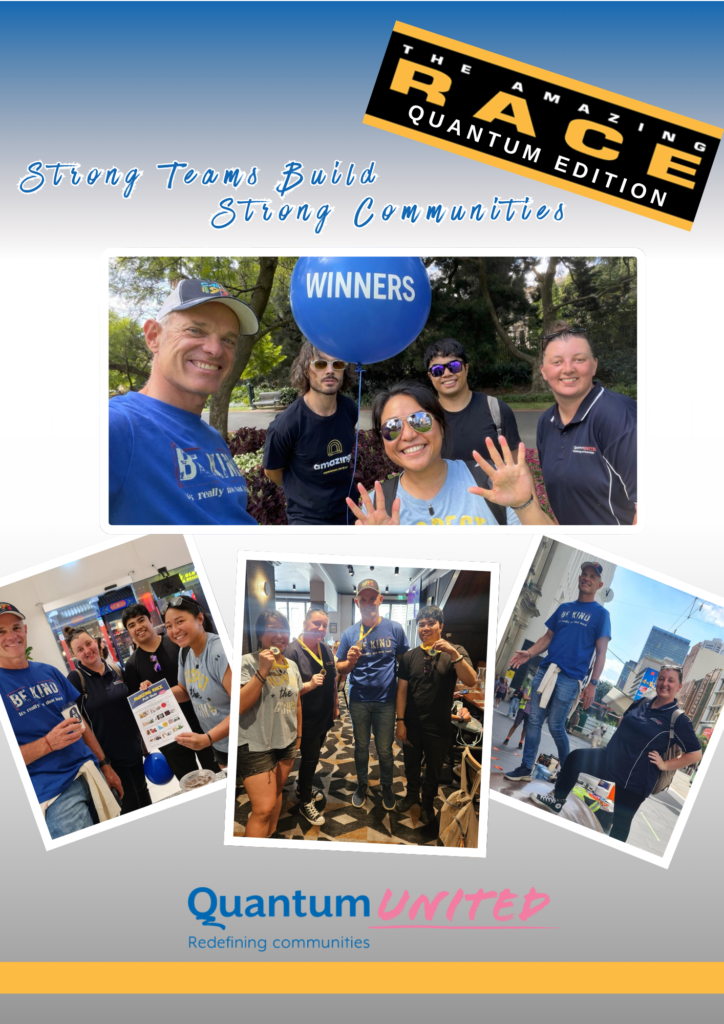 Beyond the Boardroom: Team Quantum Takes on the Amazing Race